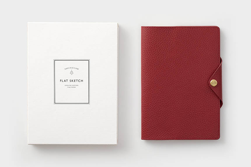 B6スリム マンスリーブロック手帳+無罫ノート+革カバー 3点セット