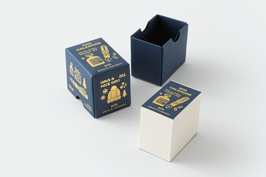 新日本カレンダー 日めくりカレンダー ericミニミニ日めくり 2026年版