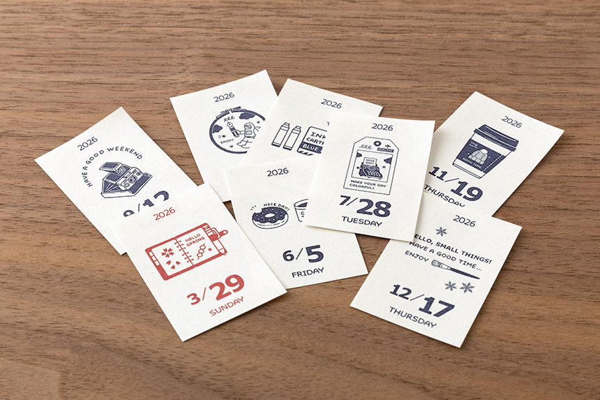 新日本カレンダー 日めくりカレンダー ericミニミニ日めくり 2026年版