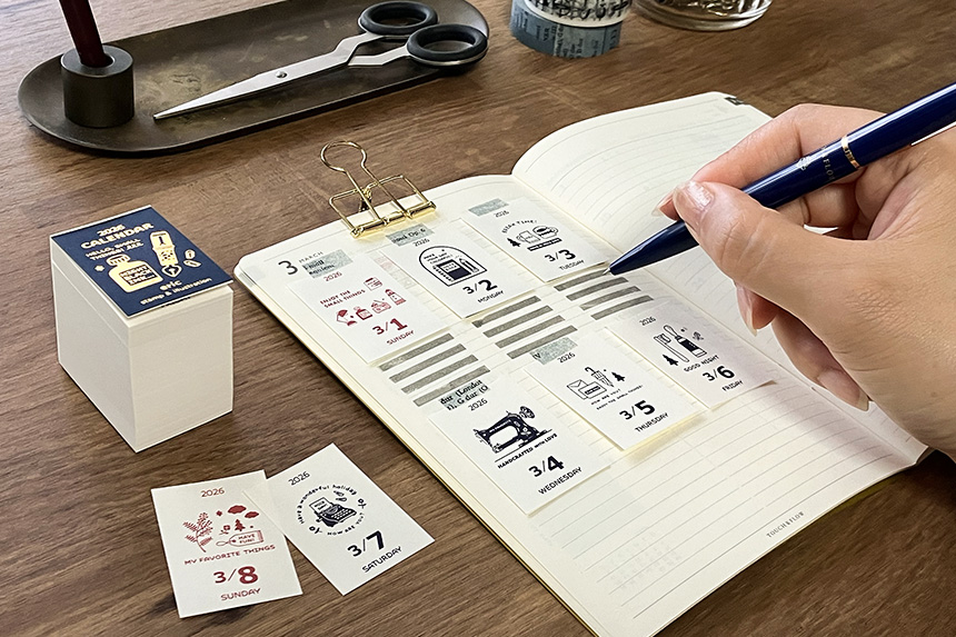新日本カレンダー 日めくりカレンダー ericミニミニ日めくり 2026年版