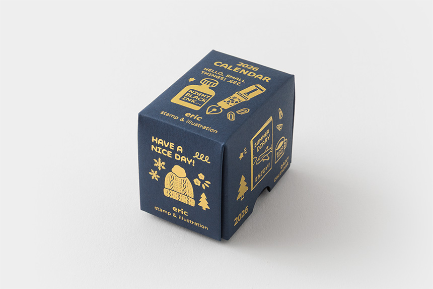 新日本カレンダー 日めくりカレンダー ericミニミニ日めくり 2026年版