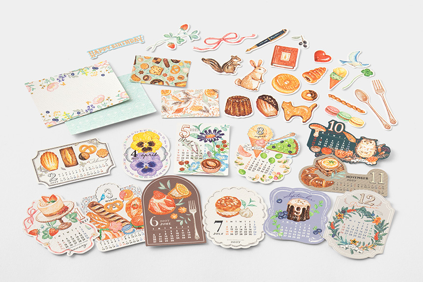 ART PRINT JAPAN ステッカーカレンダー 2027年版