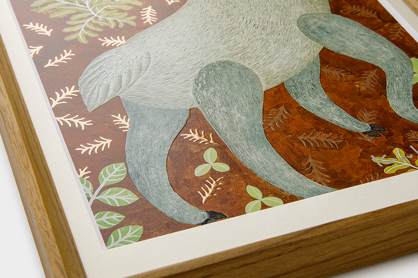 Kazuko Furuta 「息づかい」 A4 アートポスター CWプリント 〔アート タッチ〕