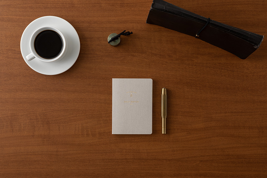 〔デイリースケッチミニ〕B7 ノート 無罫　160ページ