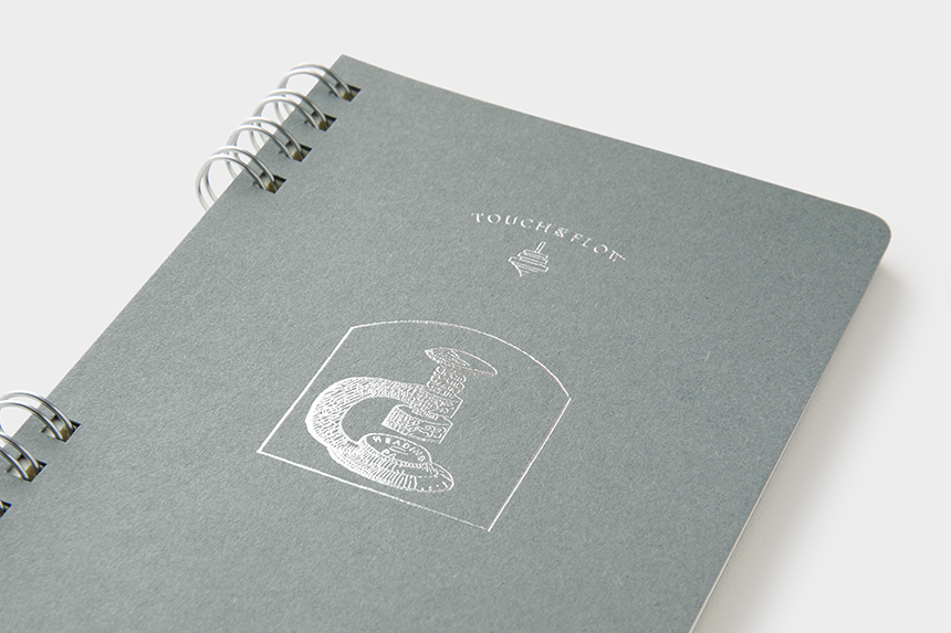 〔スタンプリングノート〕B7 ノート スタンプ帳