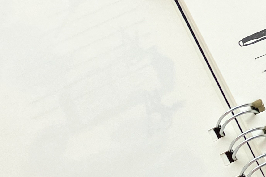 〔スタンプリングノート〕B7 ノート スタンプ帳