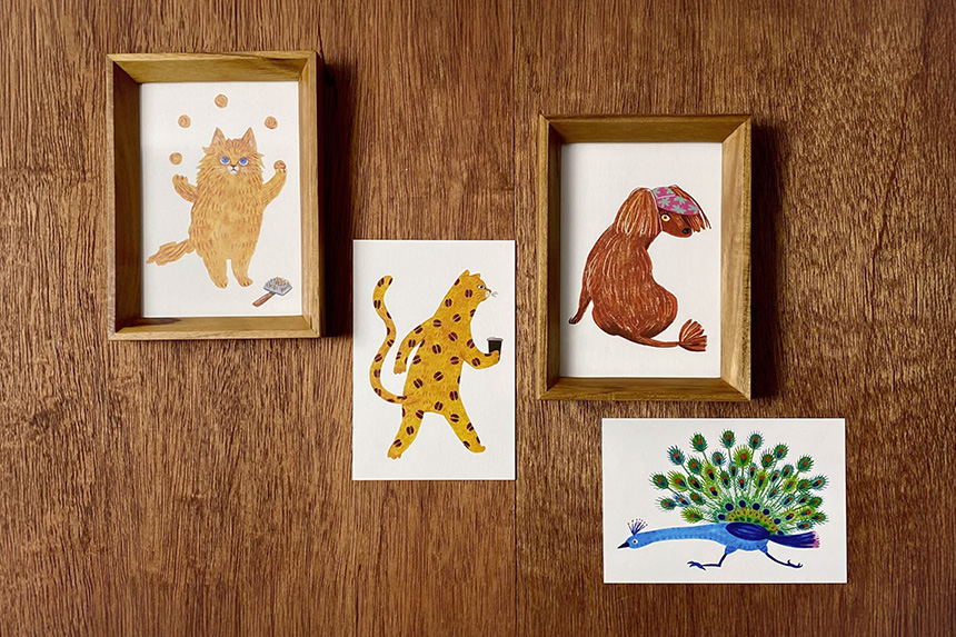 ポストカード〔アート タッチ〕anriartwork