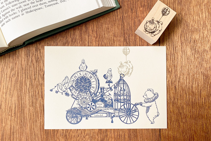 ポストカード〔アート タッチ〕 monpoche