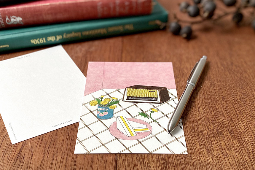 ポストカード〔アート タッチ〕Rie Koizumi