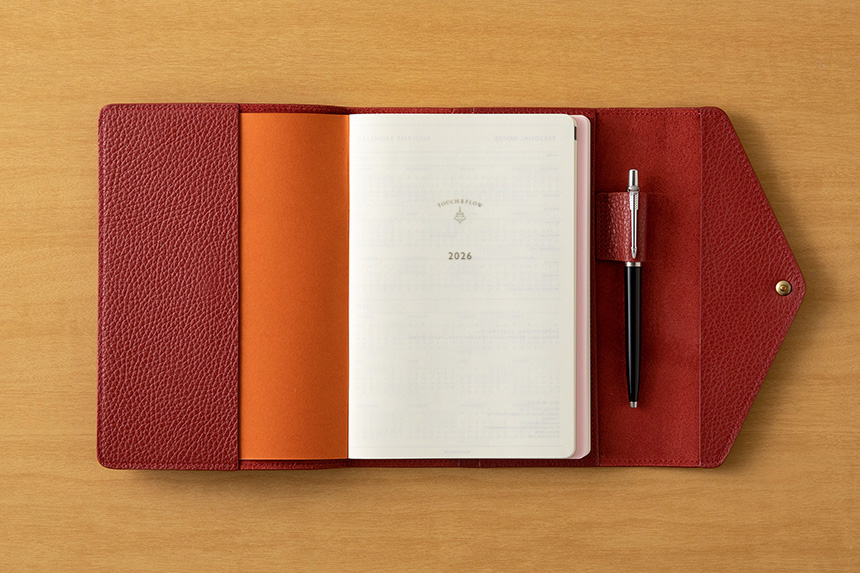 〔トゥデイ〕B6スリム マンスリーブロック+メモ 手帳 2026年版