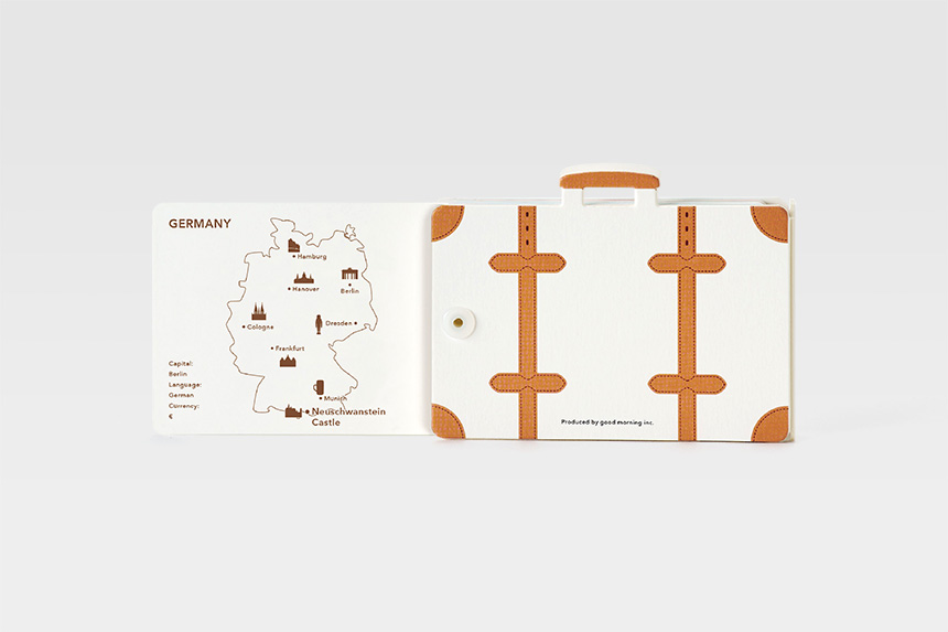 good morning　卓上カレンダー　2026年版　Travel