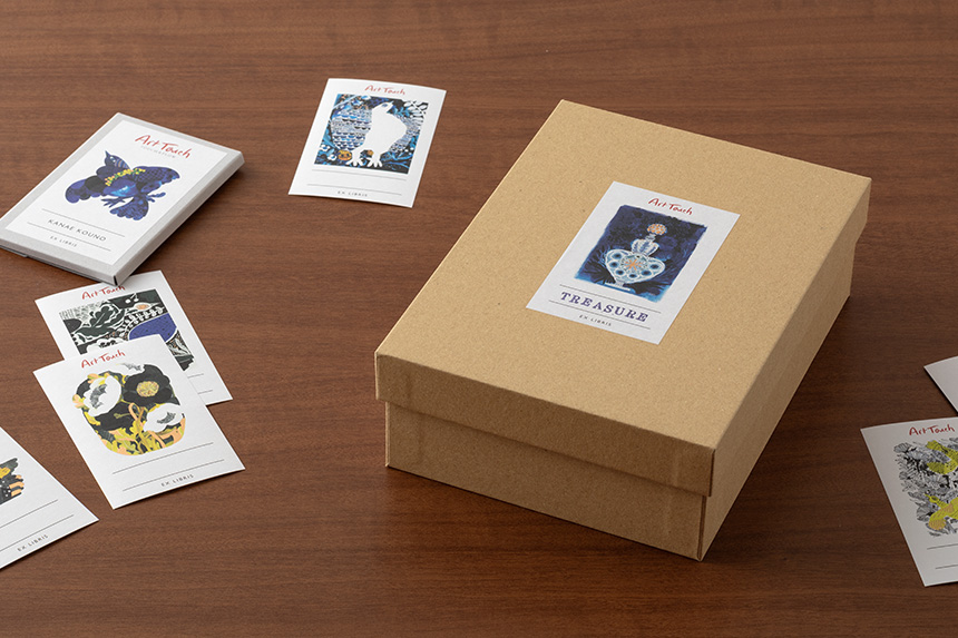こうの かなえ エクスリブリス（蔵書票） CWP 〔アート タッチ〕