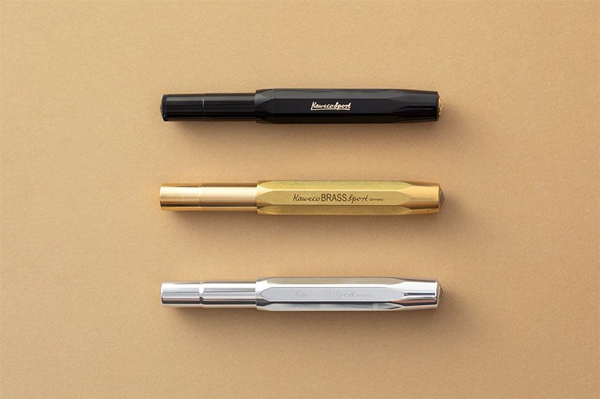 KAWECO ブラススポーツ 万年筆｜タッチアンドフロー オンラインショップ ｜TOUCH  FLOW ONLINE SHOP