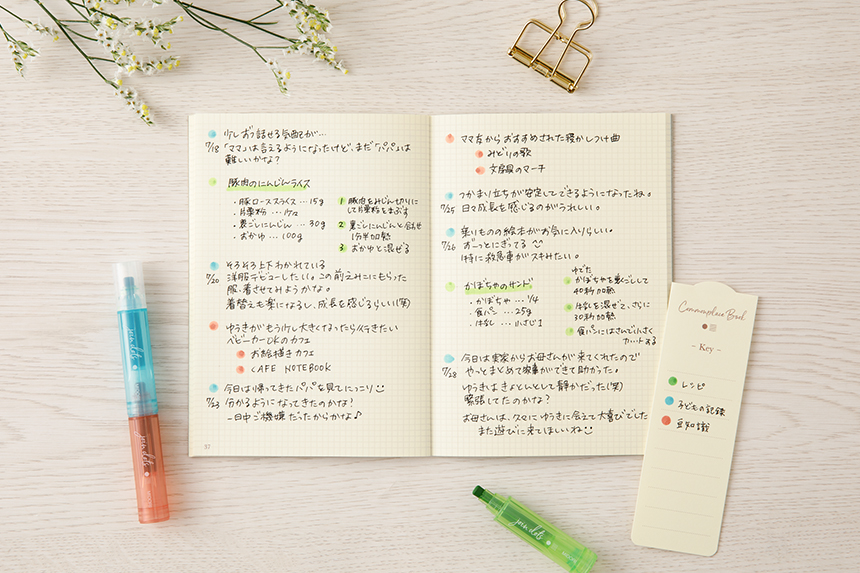 MIDORI　連結ペン　ジョインドッツ　ライトトーン