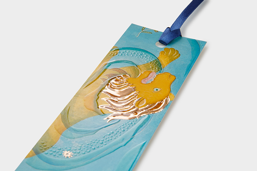 Kazuko Furuta ブックマーカー しおり CWプリント〔アート タッチ