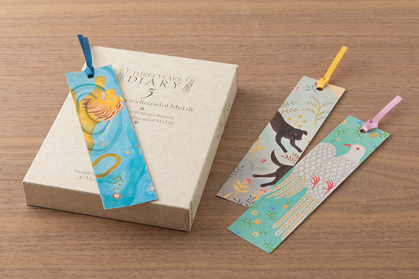 Kazuko Furuta ブックマーカー しおり CWプリント〔アート タッチ