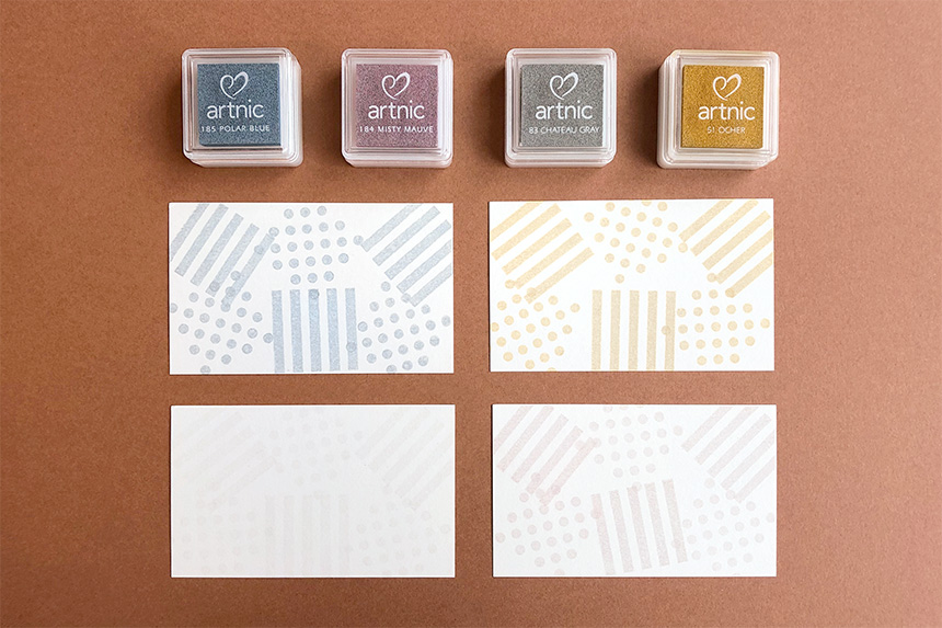 ツキネコ　アートニックS　スタンプ台
