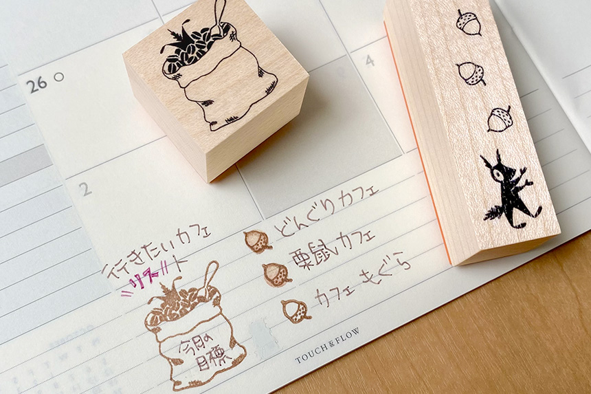 アーティストスタンプ　もりりんご