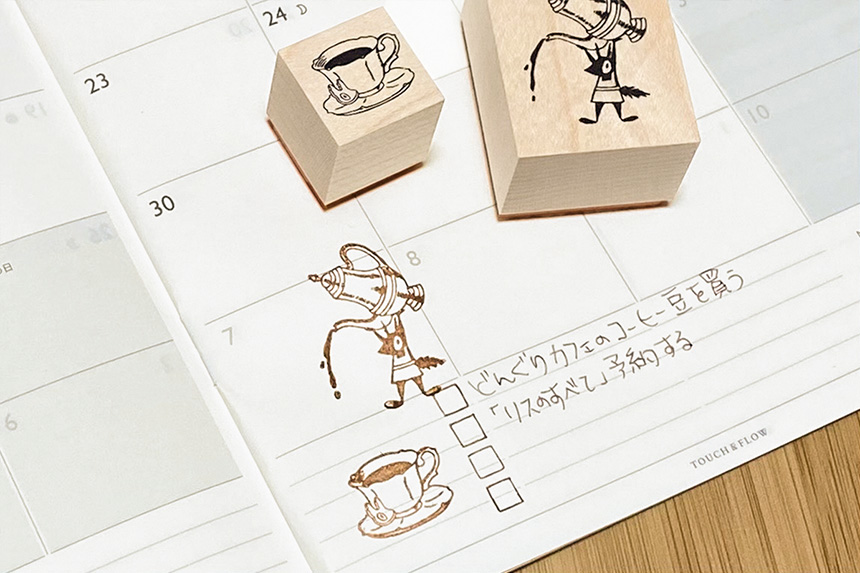 アーティストスタンプ　もりりんご