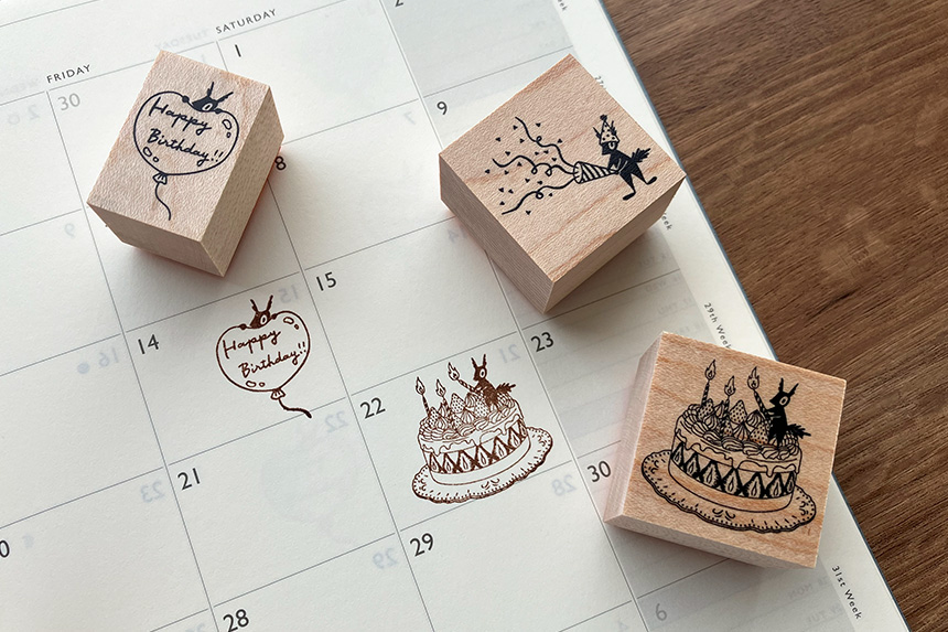 【10周年限定】アーティストスタンプ　もりりんご　ーオンラインショップ限定ー