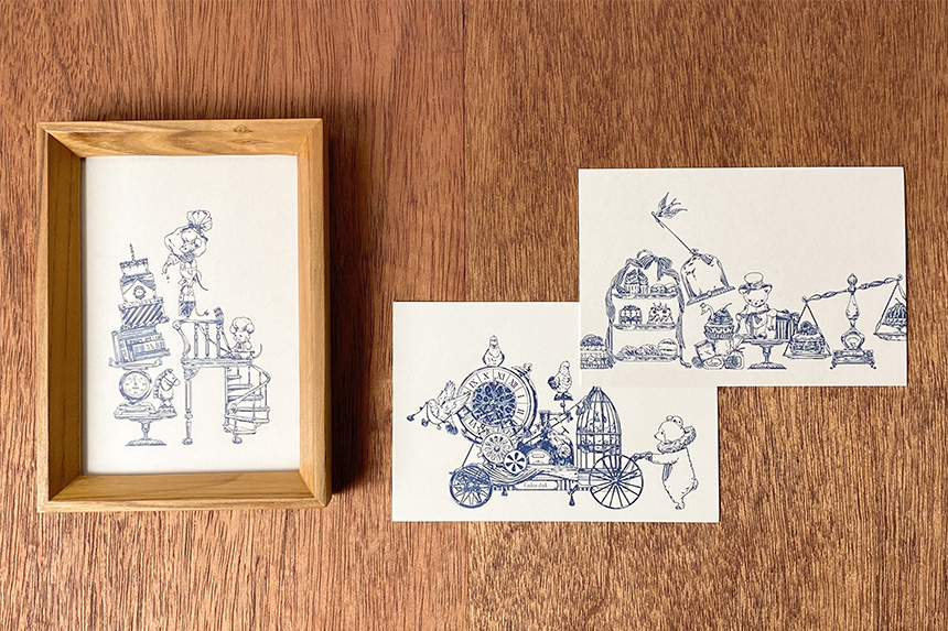 アーティストスタンプ　monpoche