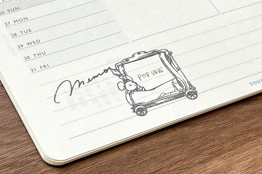 アーティストスタンプ　monpoche