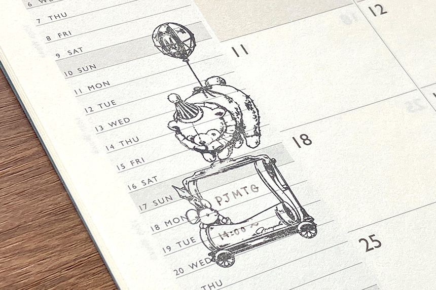 アーティストスタンプ　monpoche