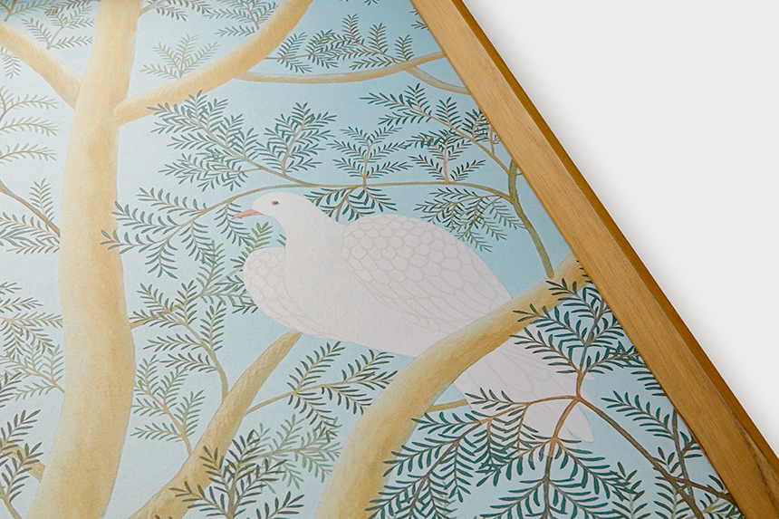 Kazuko Furuta 「風の音」 アートポスター CWプリント 〔アート タッチ