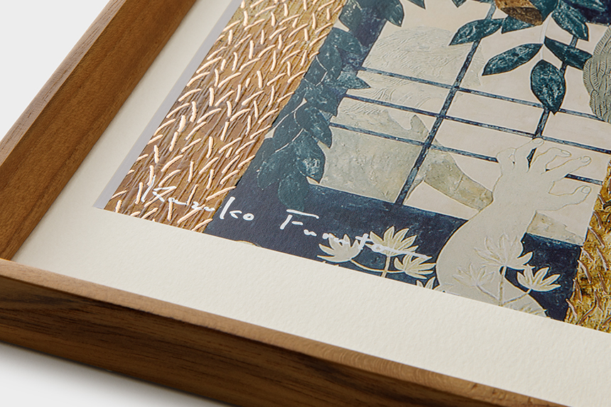 Kazuko Furuta 「手と渡り鳥の記憶」 A3 アートポスター CWプリント