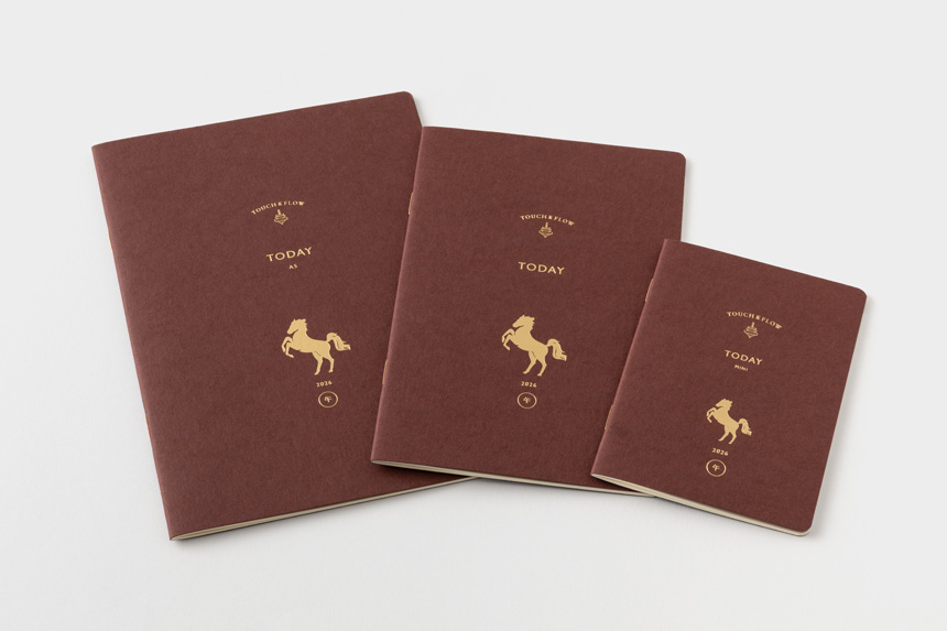 〔トゥデイ〕B6スリム マンスリーブロック 手帳 2026年版