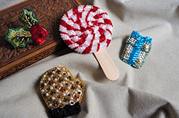 「la broderie AWANO Ryoko」ブローチ特集