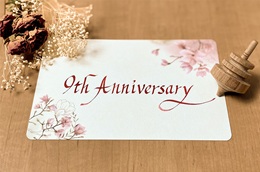 ONLINE SHOP 9th ANNIVERSARY